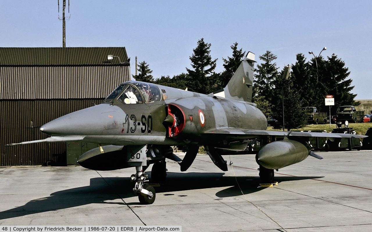 48, Dassault Mirage 5F C/N 48, static display