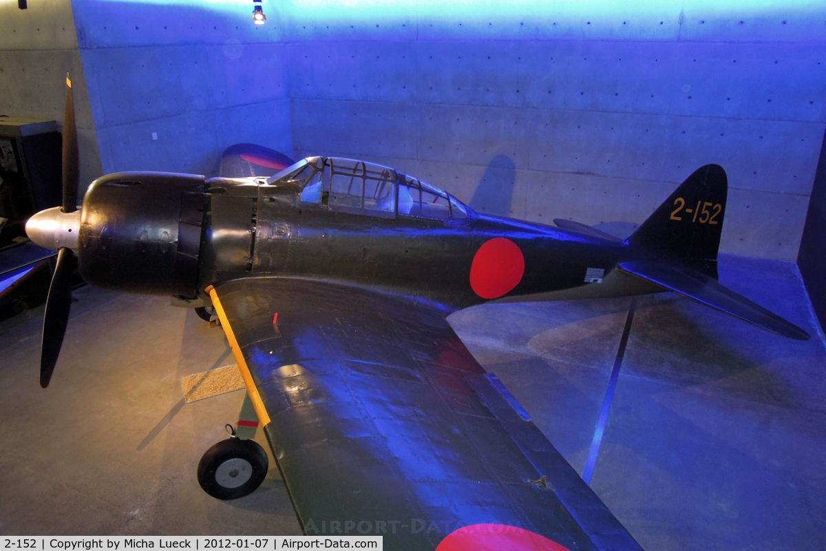2-152, Mitsubishi A6M3 Zero C/N 3844, At the Auckland Museum