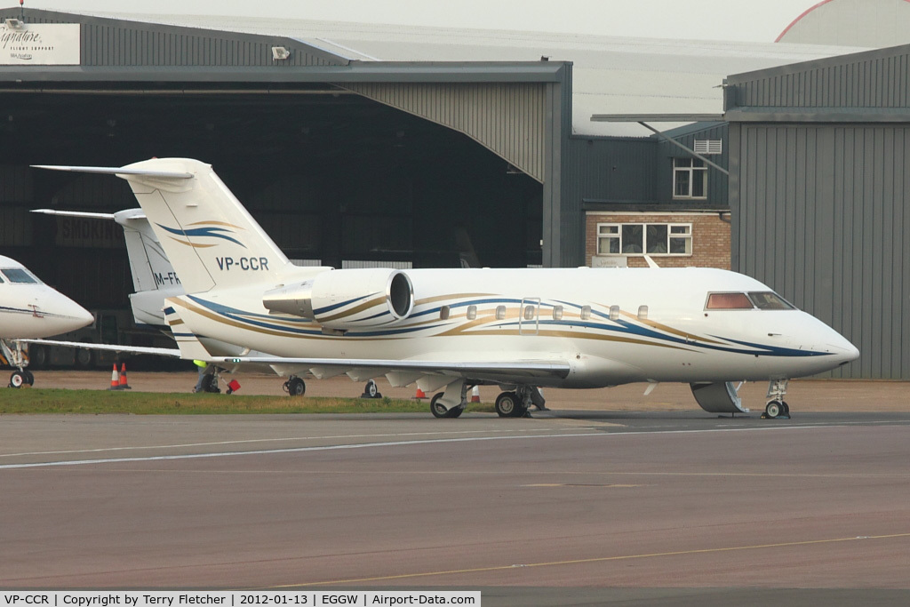VP-CCR, Canadair Challenger 601-3A (CL-600-2B16) C/N 5079, Bombardier Challenger 601, c/n: 5079 at Luton