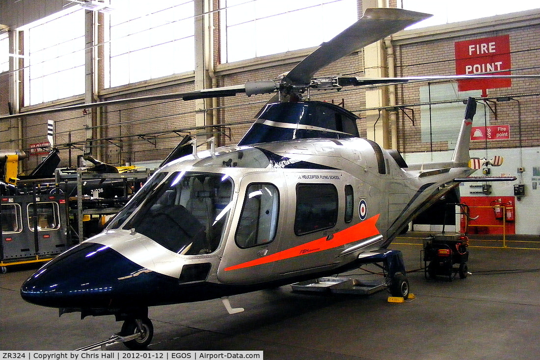ZR324, 2001 Agusta A-109E Power C/N 11111, Defence Helicopter Flying School