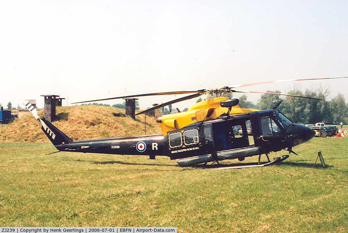 ZJ239, 1996 Bell 412EP Griffin HT1 C/N 36125, RAF , Defence Helicopter Flying School.

BAF Open Day at Koksijde AFB