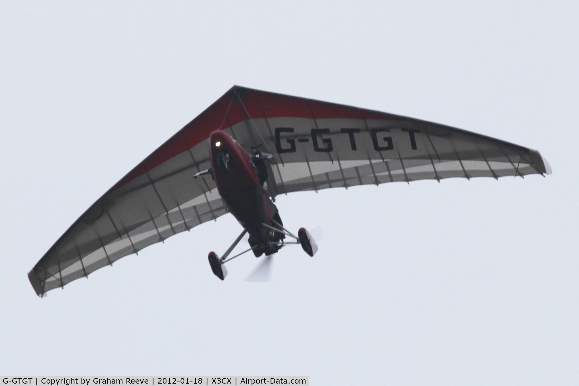 G-GTGT, 2005 P&M Aviation Quik GT450 C/N 8145, Just taken off.