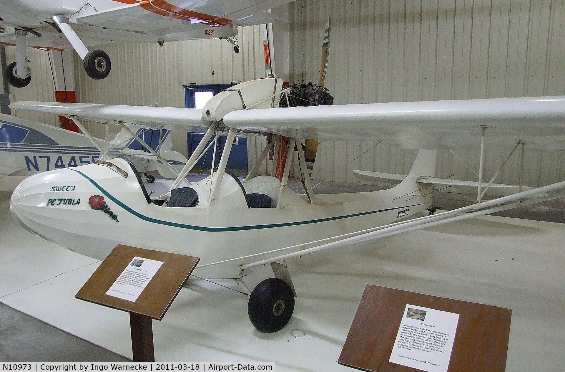 N10973, 1931 Curtiss-Wright JR CW1 C/N 1151, Curtiss-Wright CW-1 Junior at the Mid-America Air Museum, Liberal KS