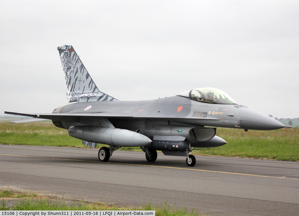 15106, Lockheed F-16A Fighting Falcon C/N AA-6, Participant of the NATO Tiger Meet 2011... Special Tiger c/s