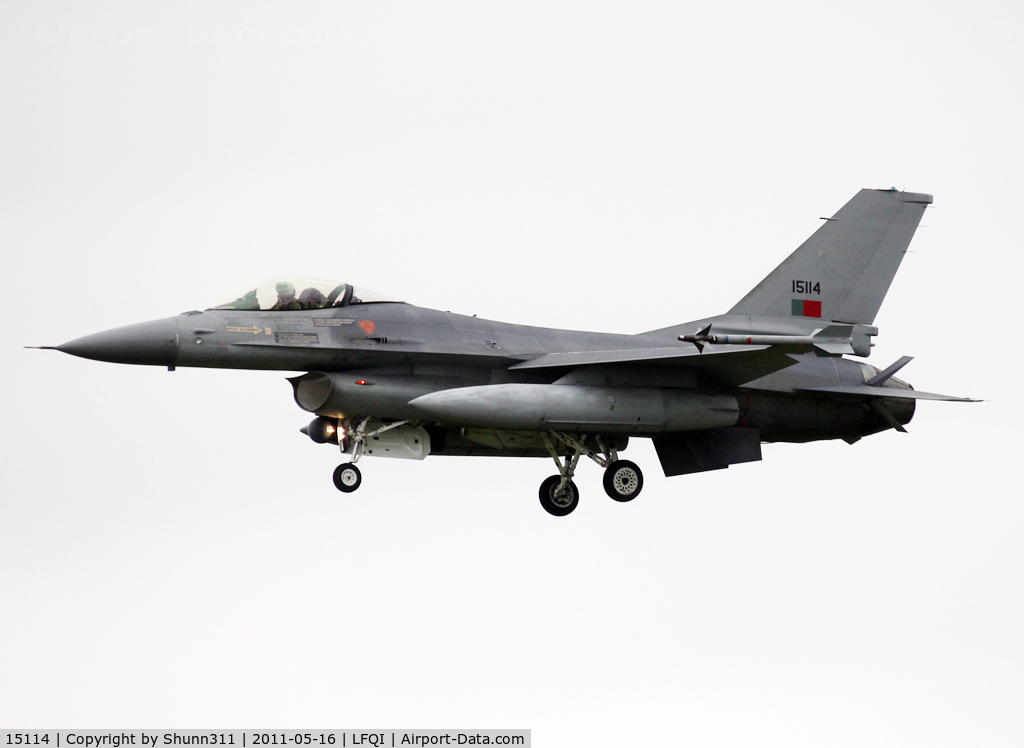 15114, Lockheed F-16A Fighting Falcon C/N AA-14, Participant of the NATO Tiger Meet 2011