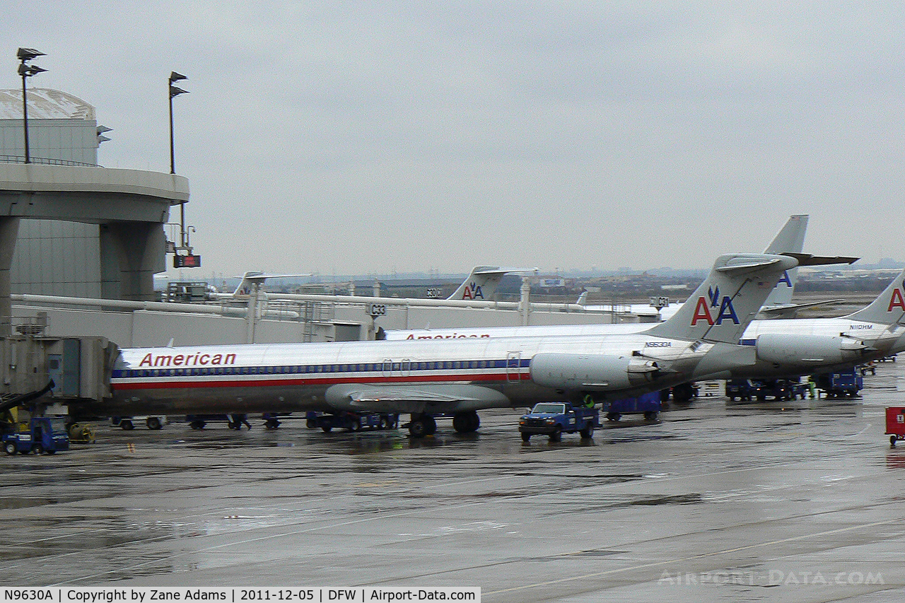 N9630A, 1997 McDonnell Douglas MD-83 (DC-9-83) C/N 53561, American Airlines at DFW Airport