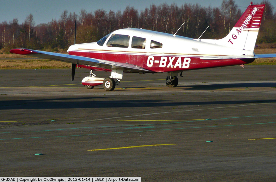 G-BXAB, 1984 Piper PA-28-161 Cherokee Warrior II C/N 28-8416054, 15 minutes to departure