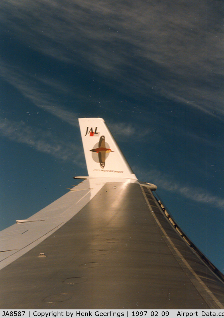 JA8587, 1995 McDonnell Douglas MD-11 C/N 48578, Japan Airlines , MD-11 