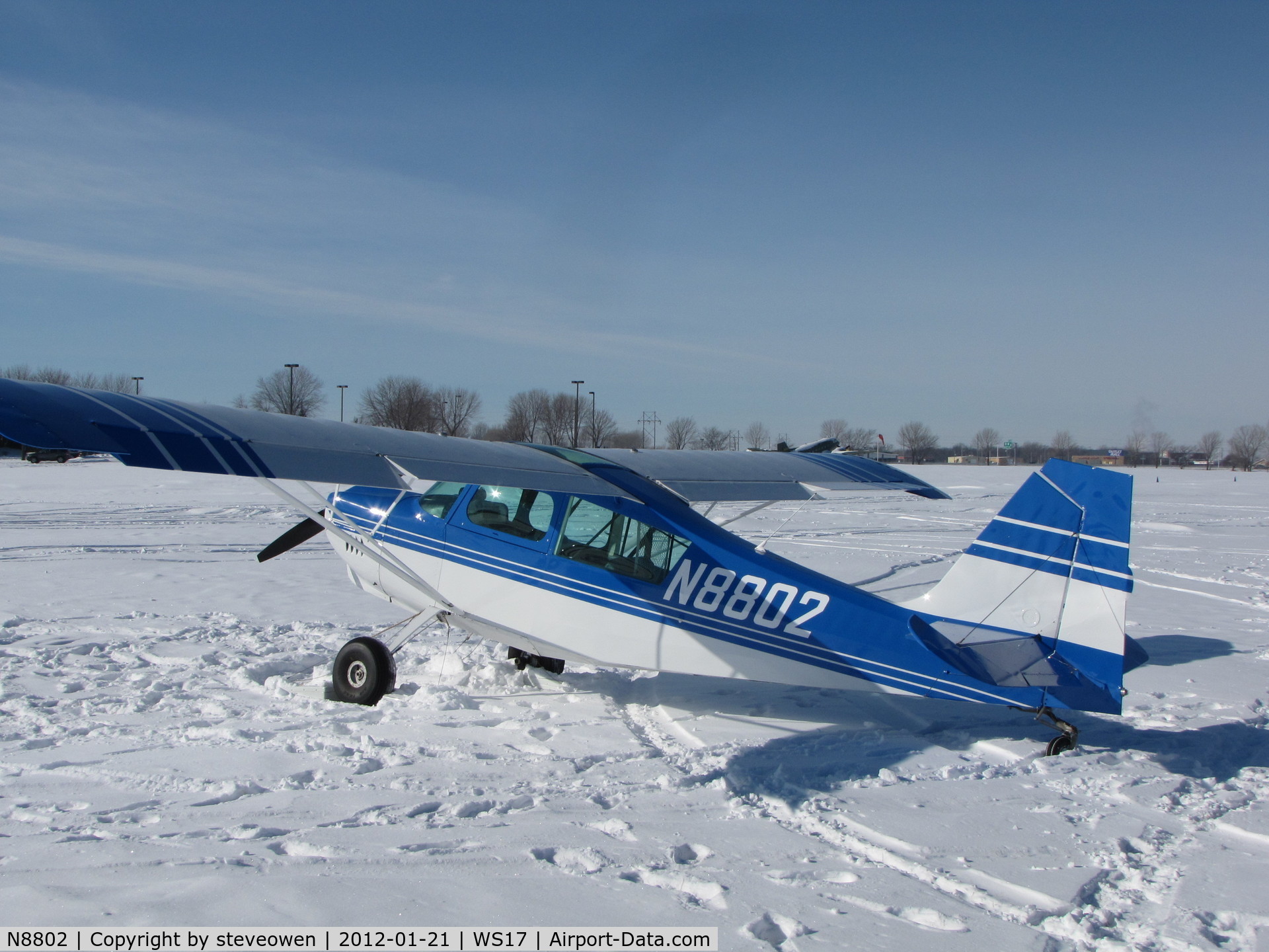 N8802, 1973 Bellanca 7GCBC C/N 492-73, Ski Plane Fly-in 2012