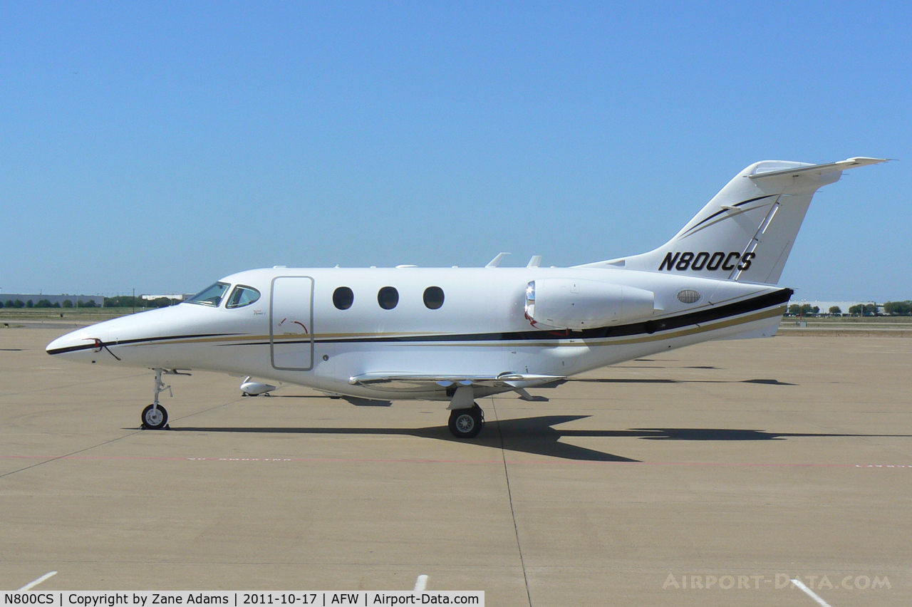 N800CS, Raytheon Aircraft Company 390 C/N RB-62, At Alliance Airport - Fort Worth, TX