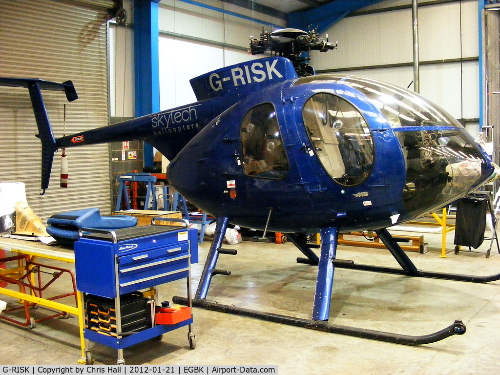 G-RISK, 1985 Hughes 369E C/N 0157E, SkyTech Helicopters