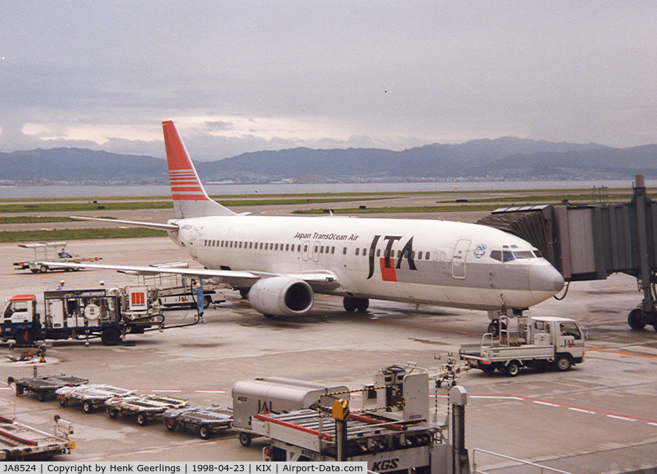 JA8524, 1995 Boeing 737-4Q3 C/N 26604, JTA- Japan Transocean Air