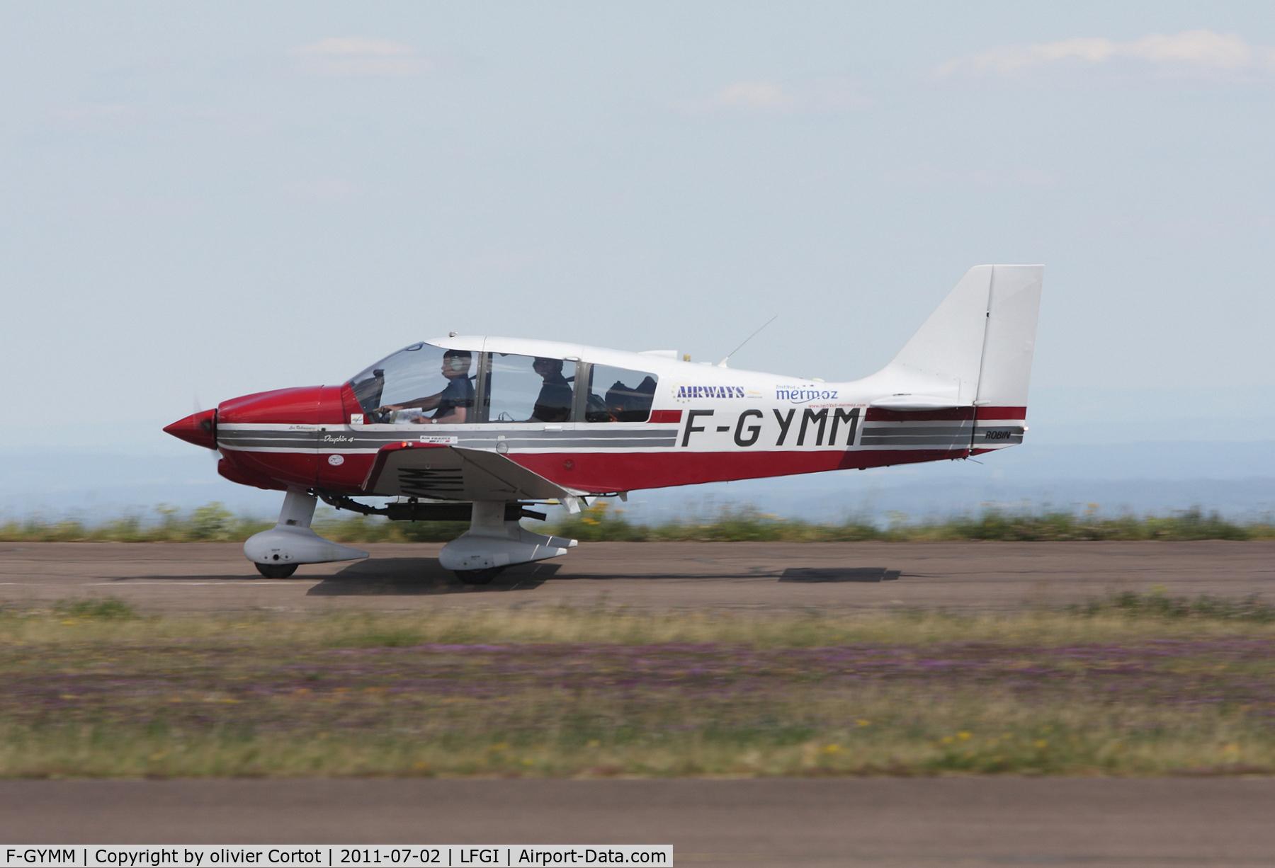F-GYMM, Robin DR-400-140B Major C/N 2161, Darois airport