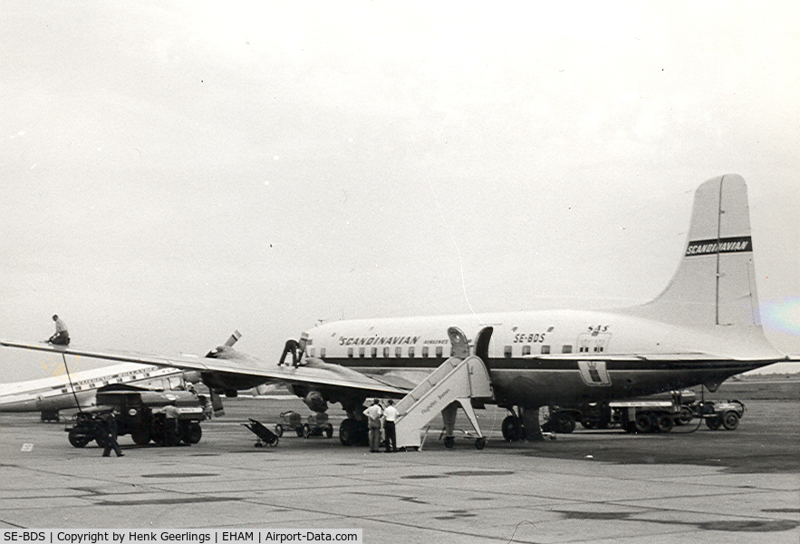 SE-BDS, Douglas DC-6B C/N 43749-317, SAS