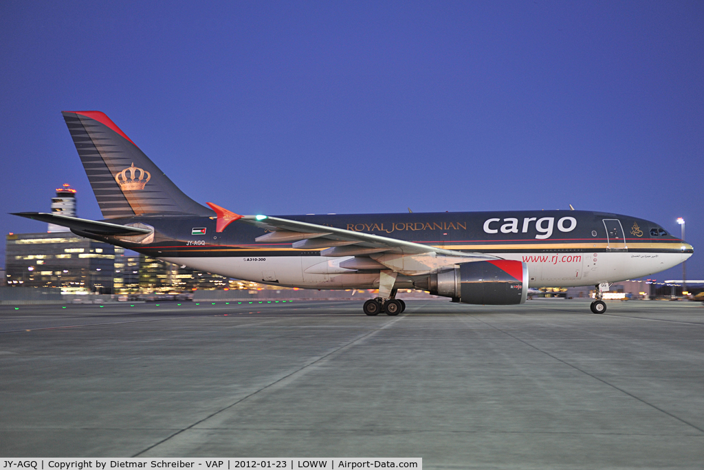 JY-AGQ, 1987 Airbus A310-304F C/N 445, Royal Jordanian Airbus 310