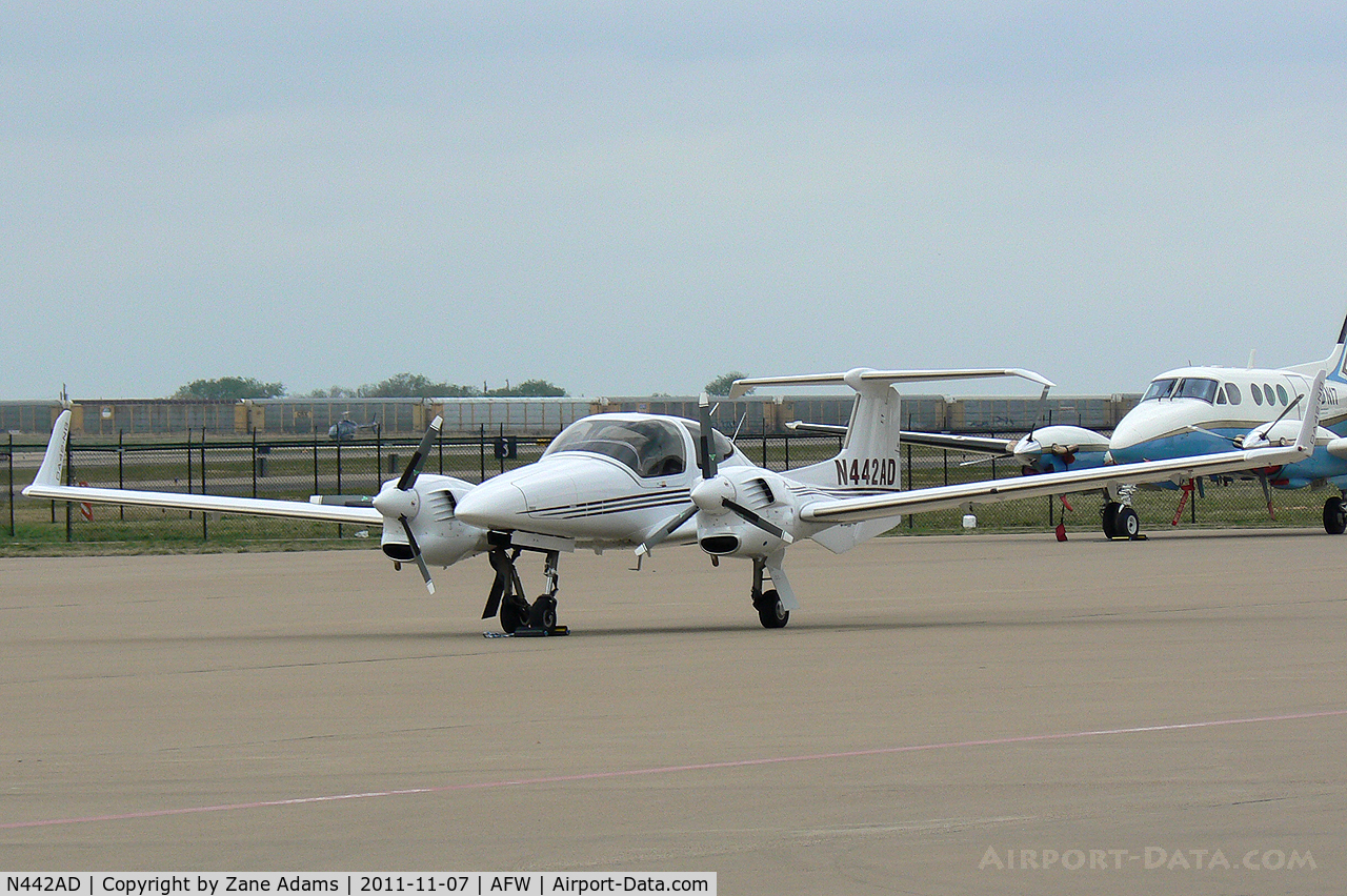 N442AD, 2007 Diamond DA-42 Twin Star C/N 42.AC108, At Alliance Airport - Fort Worth, TX