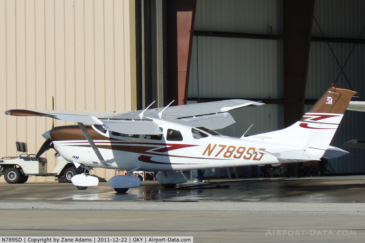 N789SD, 2007 Cessna T206H Turbo Stationair C/N T20608719, At Arlington Municipal Airport