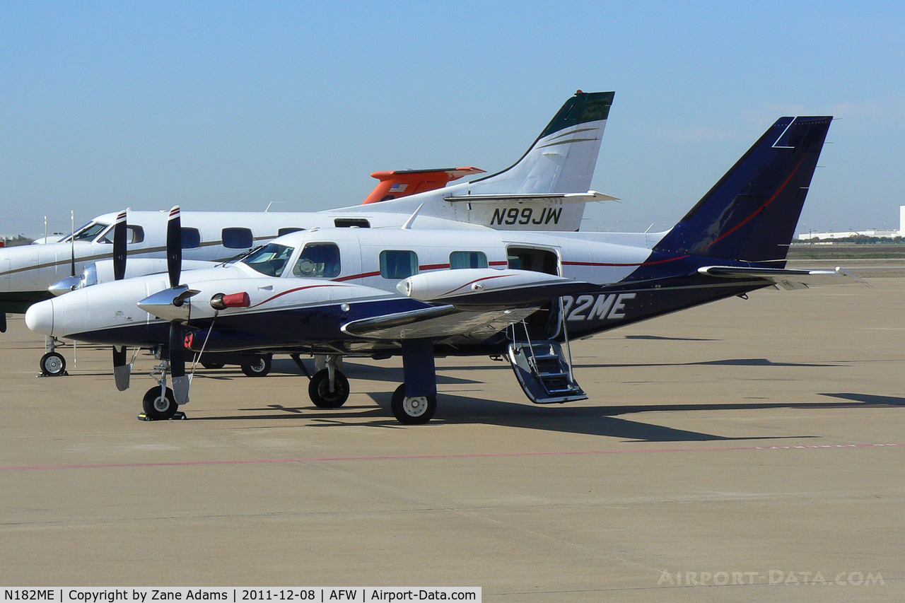 N182ME, 1977 Piper PA-31T C/N 31T-7820021, At Alliance Airport - Fort Worth, TX