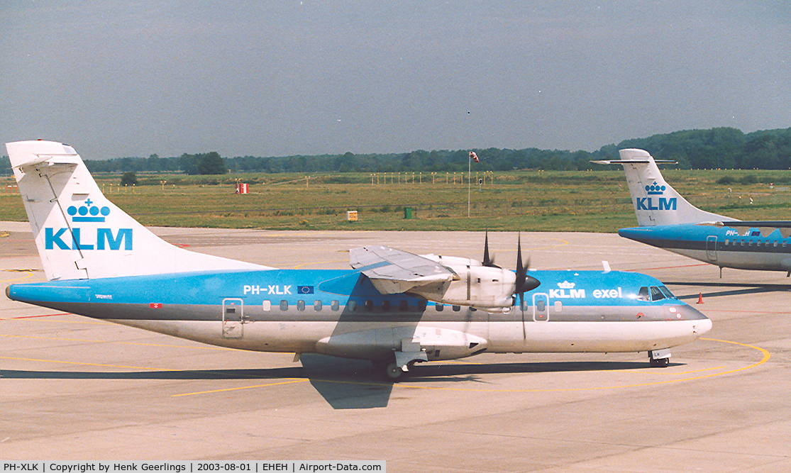 PH-XLK, 1988 ATR 42-320 C/N 093, KLM EXEL