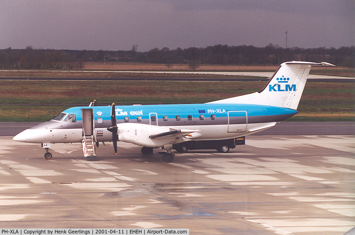 PH-XLA, 1988 Embraer EMB-120RT Brasilia C/N 120081, KLM EXEL