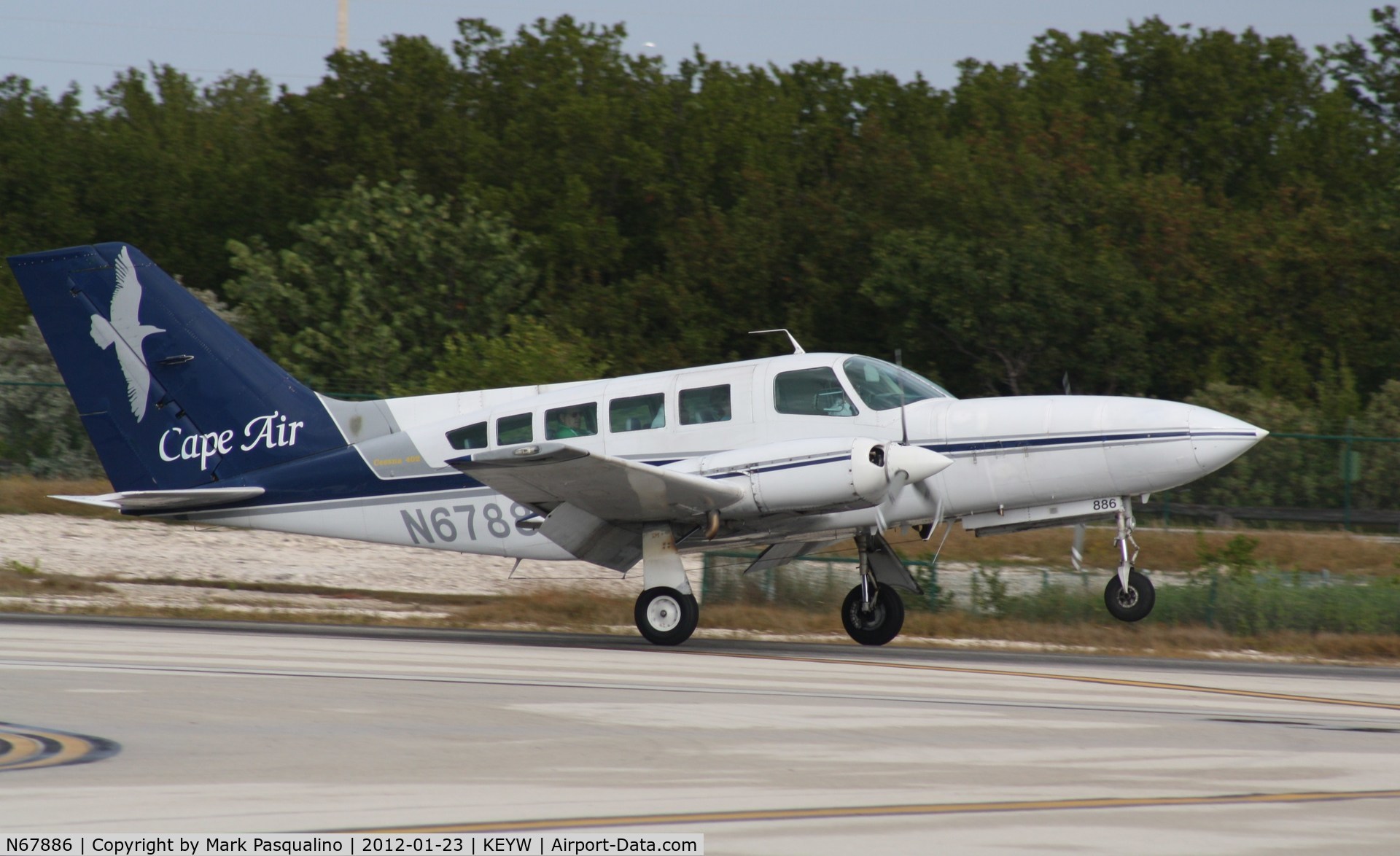 N67886, 1980 Cessna 402C C/N 402C0435, Cessna 402C