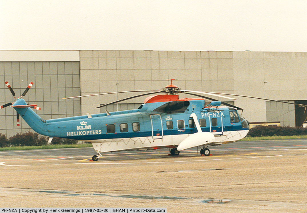 PH-NZA, 1964 Sikorsky S-61N C/N 61257, KLM Helikopters
