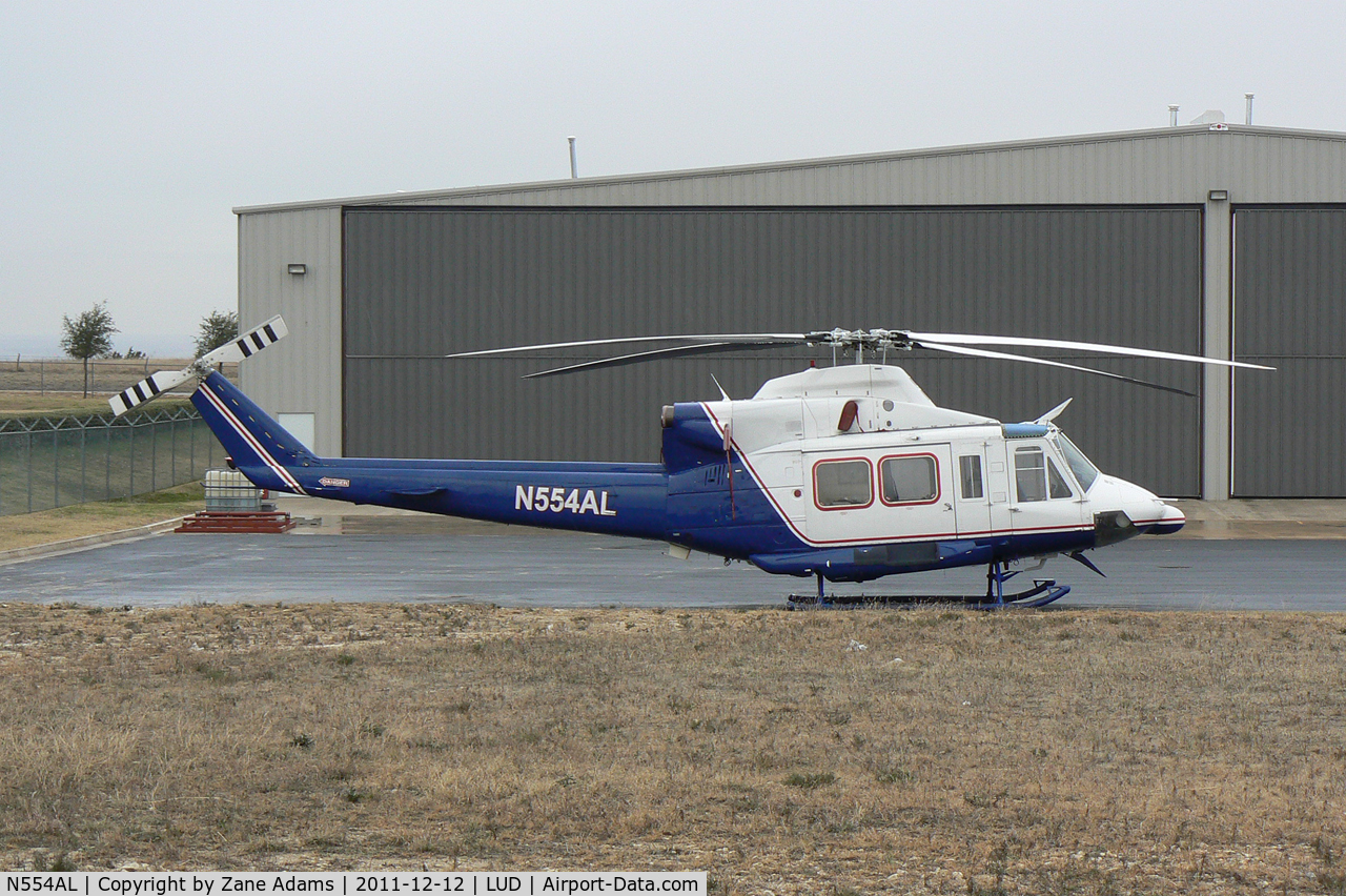 N554AL, 1981 Bell 412 C/N 33017, At Decatur Municipal - Texas