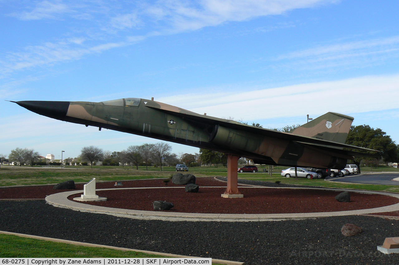 68-0275, General Dynamics FB-111A Aardvark C/N B1-47, At Kelly Field - San Antonio, TX