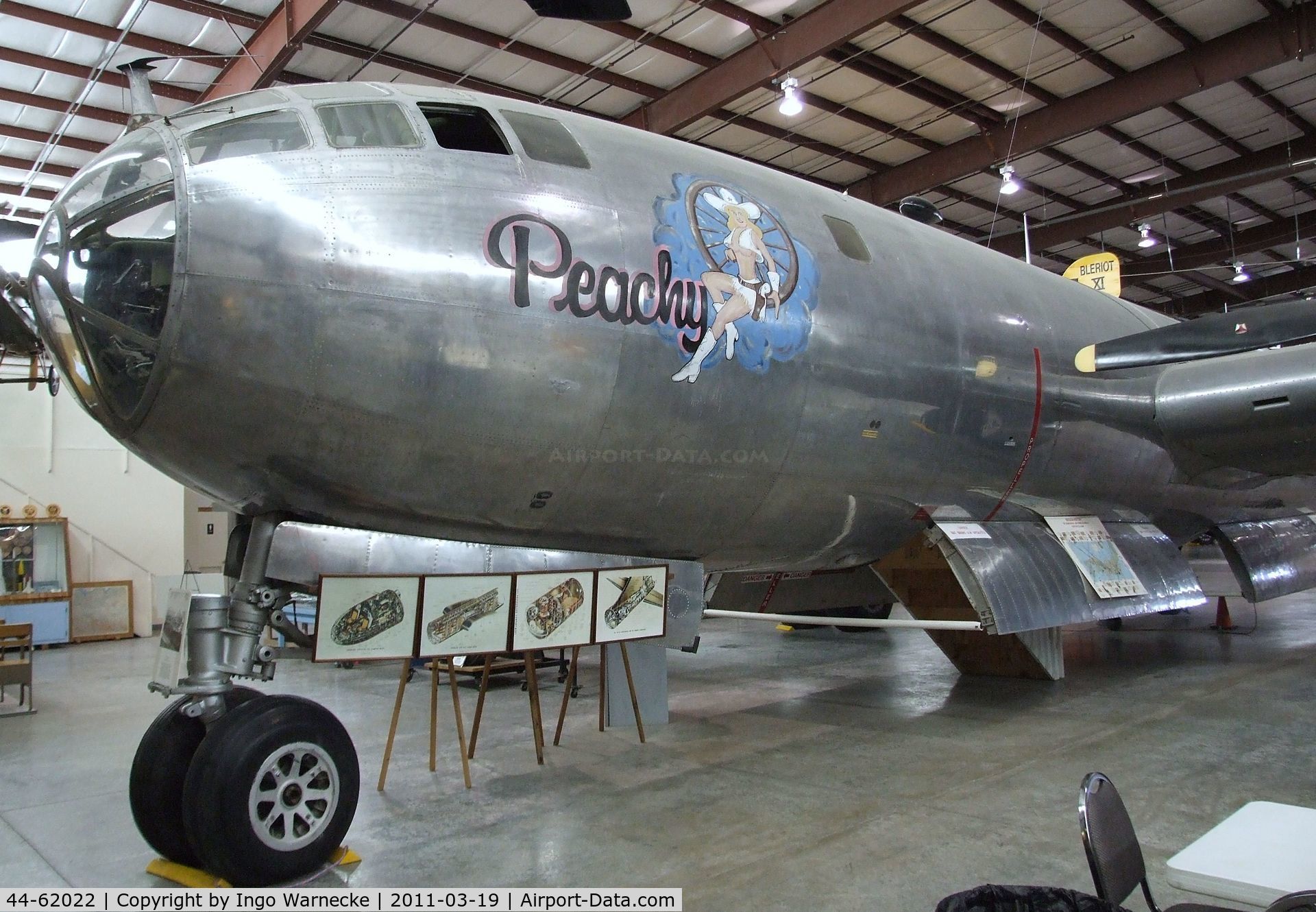 44-62022, Boeing B-29 Superfortess C/N 11499, Boeing B-29A Superfortress at the Pueblo Weisbrod Aircraft Museum, Pueblo CO