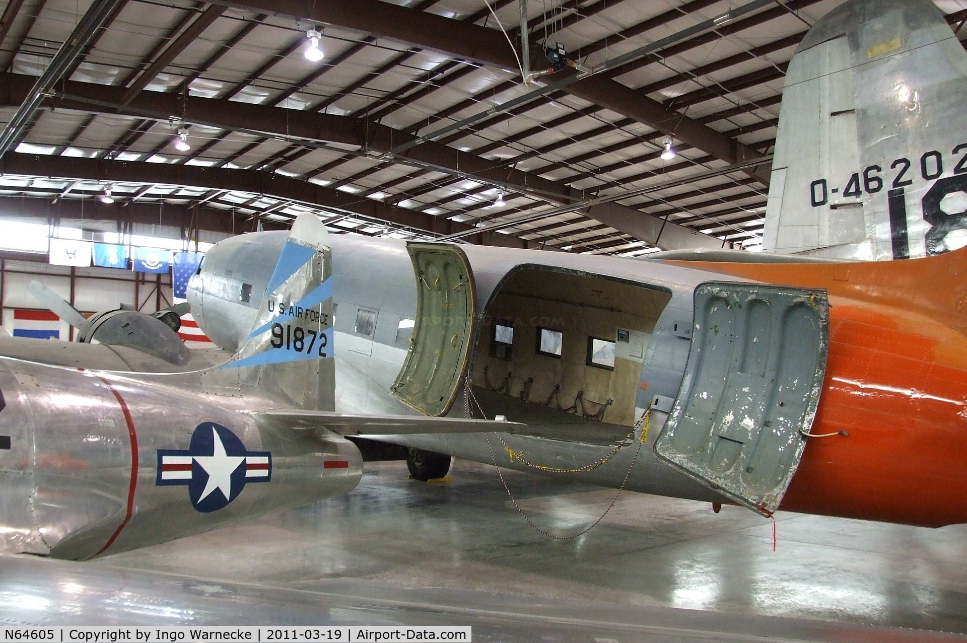 N64605, Douglas R4D-5 C/N 13227, Douglas R4D-5 at the Pueblo Weisbrod Aircraft Museum, Pueblo CO