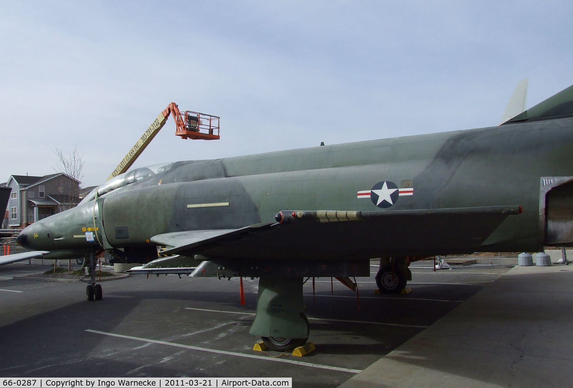 66-0287, 1966 McDonnell GF-4E Phantom II C/N 2280, McDonnell F-4E Phantom II at the Wings over the Rockies Air & Space Museum, Denver CO