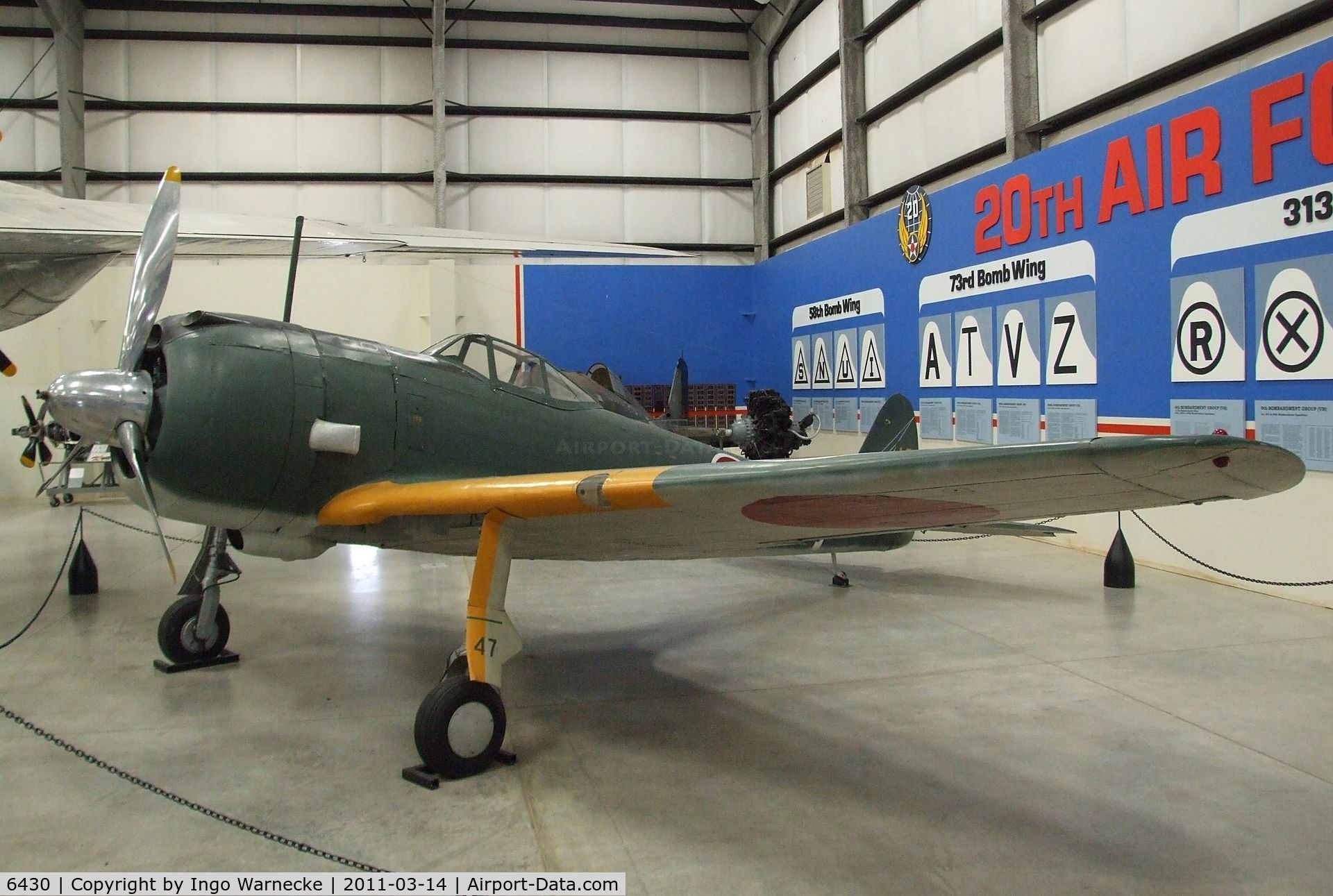6430, Nakajima Ki-43-IIb Hayabusa C/N Not found 6430, Nakajima Ki-43-IIb Hayabusa at the Pima Air & Space Museum, Tucson AZ