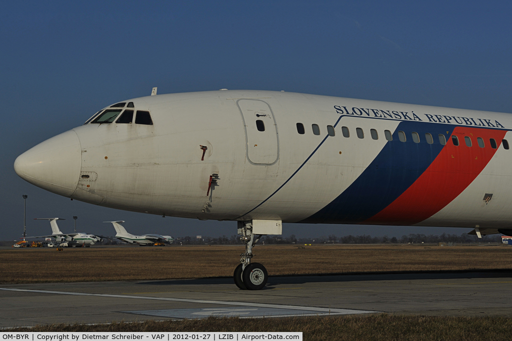 OM-BYR, 1998 Tupolev Tu-154M C/N 98A1012, Slovak Government Tupolev 154