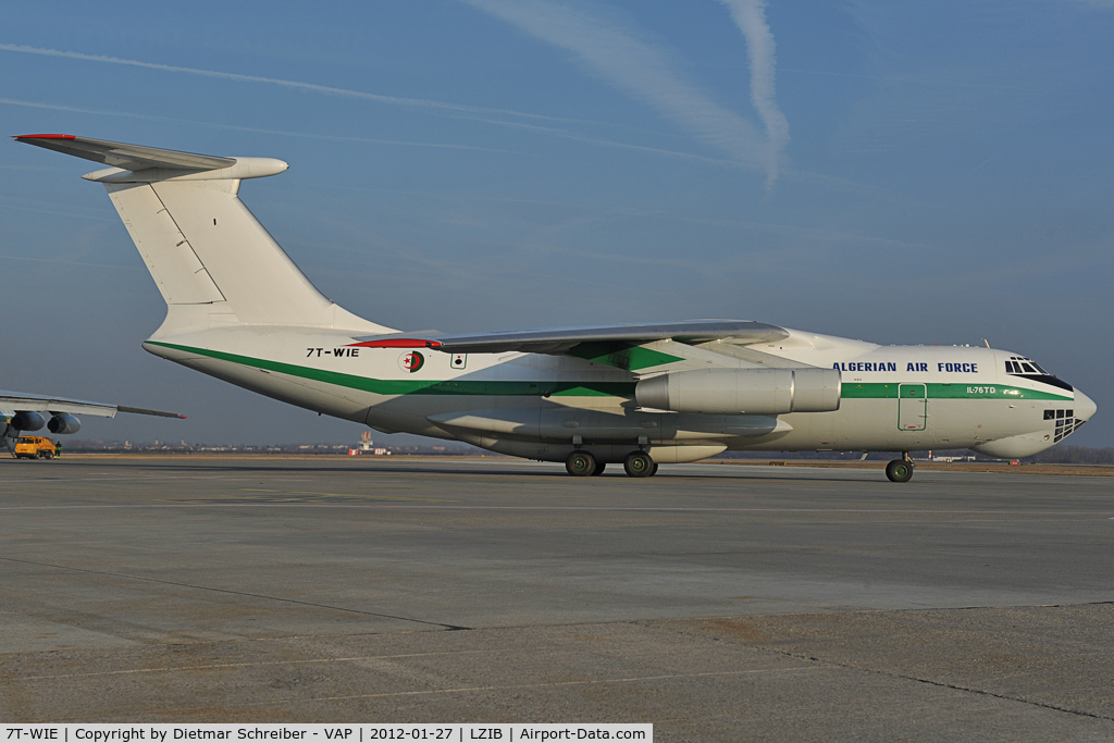 7T-WIE, 1993 Ilyushin Il-76TD C/N 1023414463, Algerian Air Force Ilyushin 76