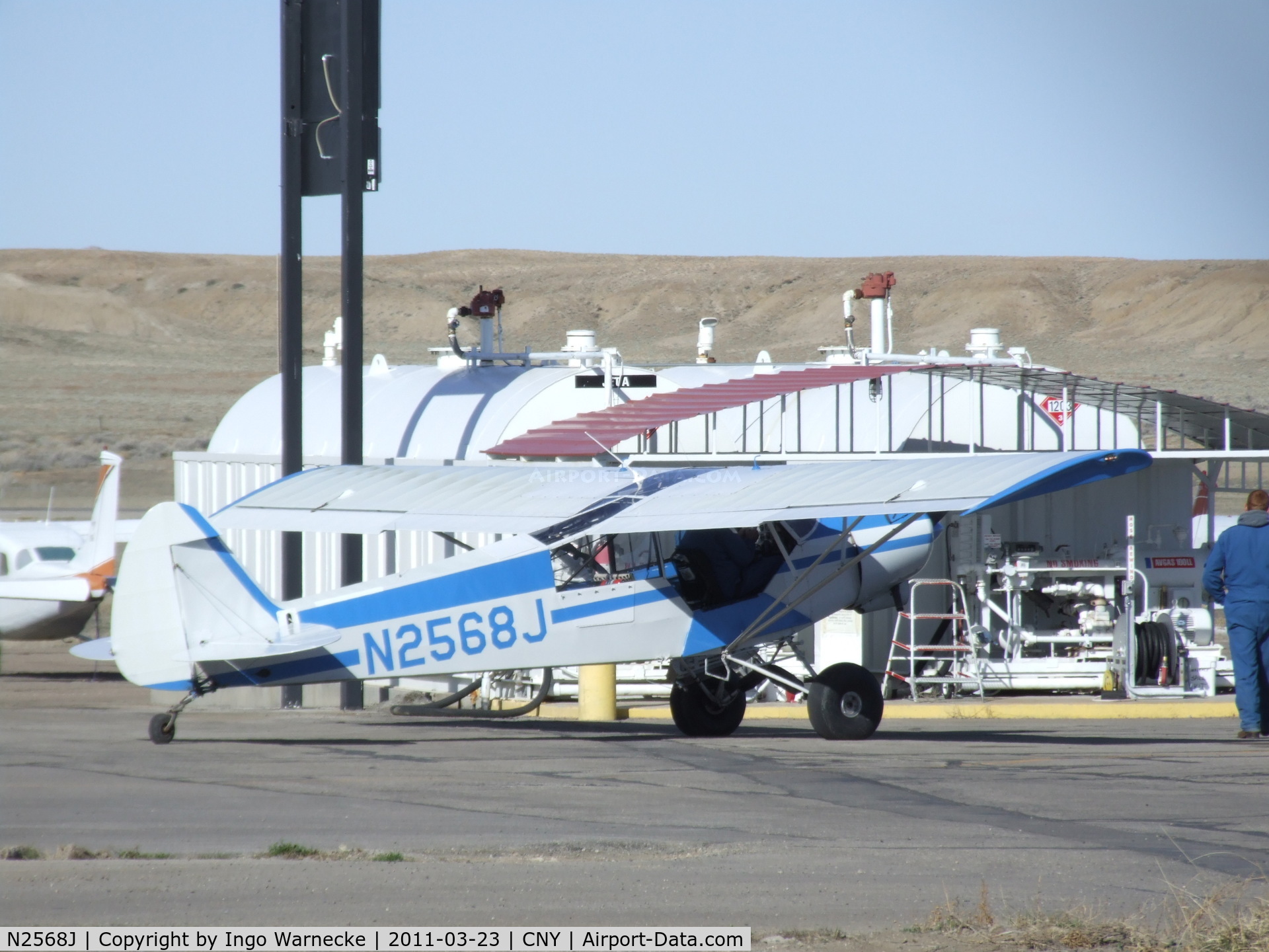 N2568J, 1979 Piper PA-18-150 Super Cub C/N 18-7909131, Piper PA-18-150 Super Cub at Canyonlands Field airport, Moab UT