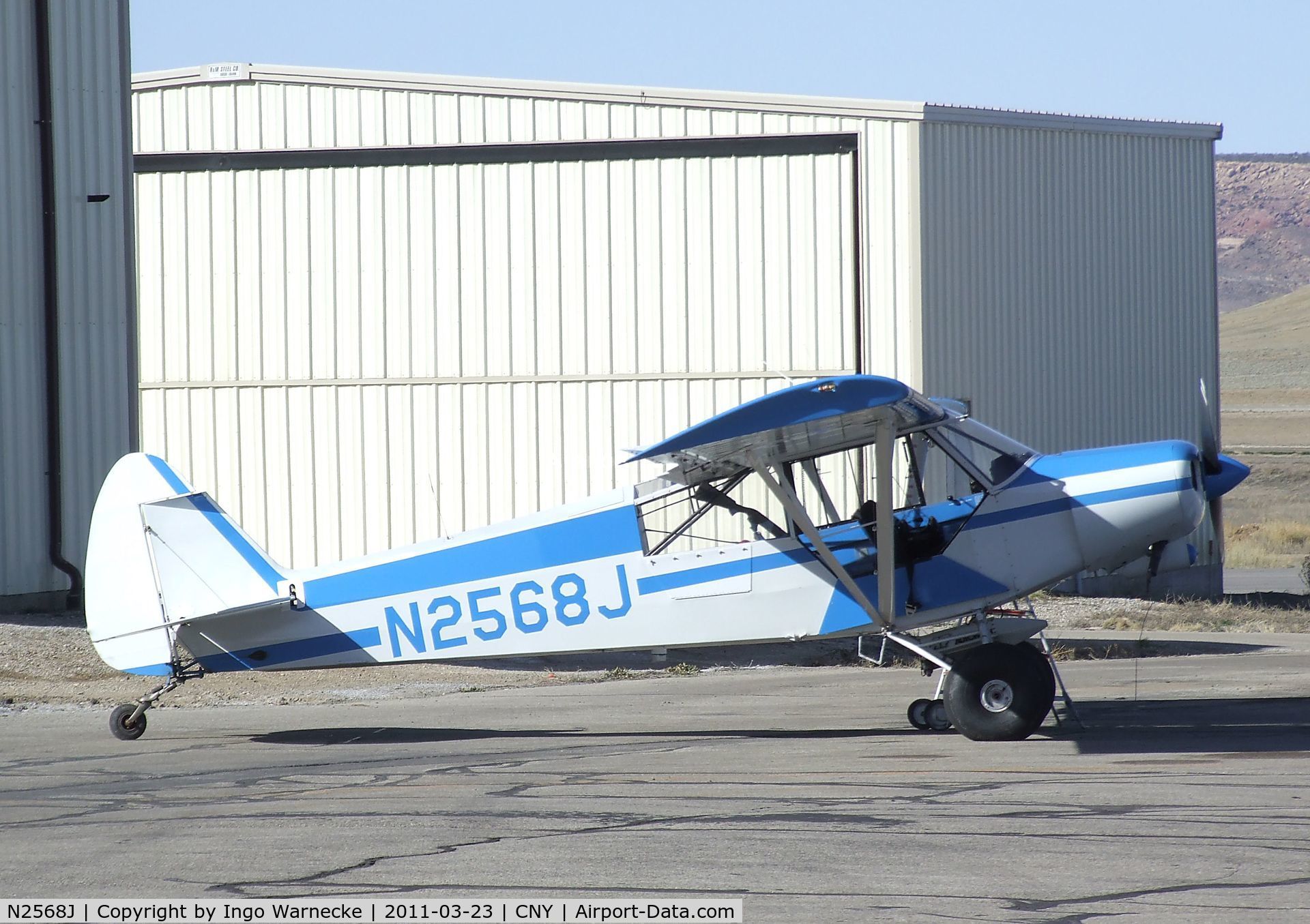 N2568J, 1979 Piper PA-18-150 Super Cub C/N 18-7909131, Piper PA-18-150 Super Cub at Canyonlands Field airport, Moab UT
