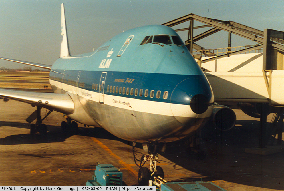 PH-BUL, 1978 Boeing 747-206B C/N 21550, KLM