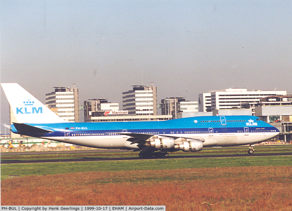 PH-BUL, 1978 Boeing 747-206B C/N 21550, KLM  B747-206B SUD (Stretched Upper Deck)