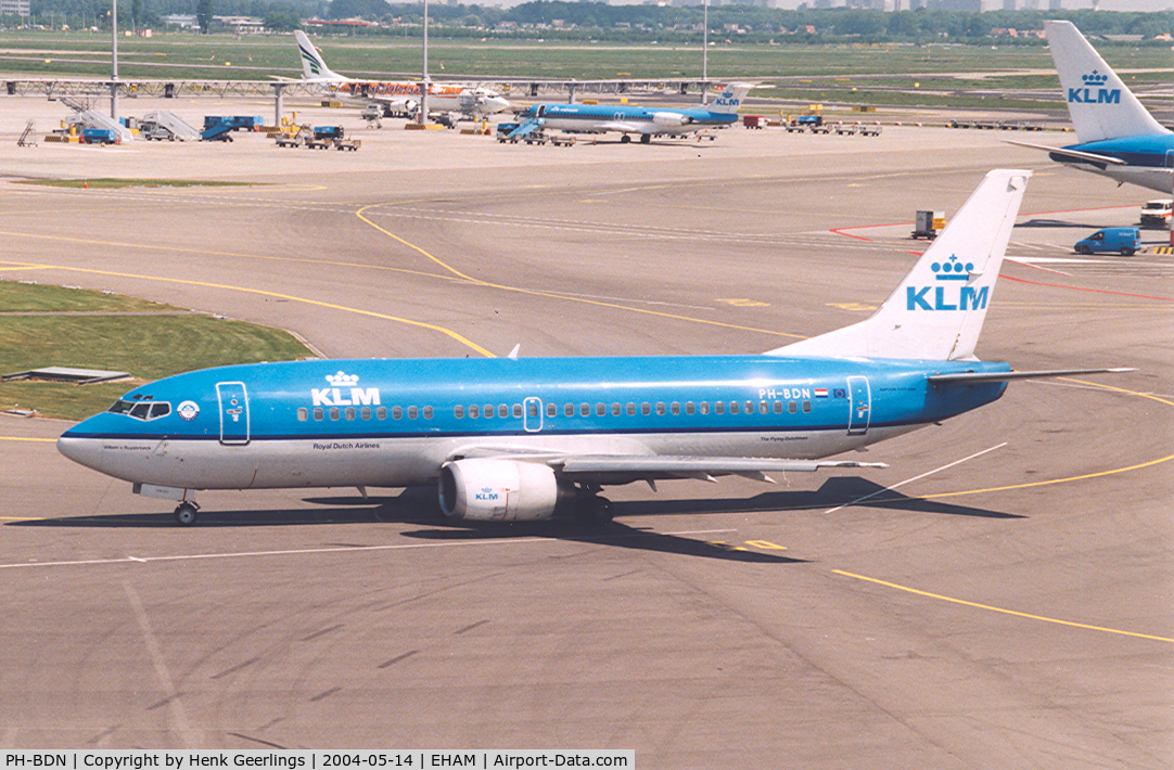 PH-BDN, 1988 Boeing 737-306 C/N 24261, KLM , new colour scheme