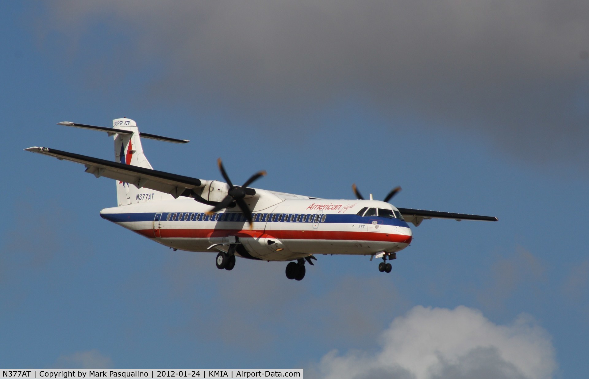 N377AT, 1994 ATR 72-212 C/N 377, ATR-72-212