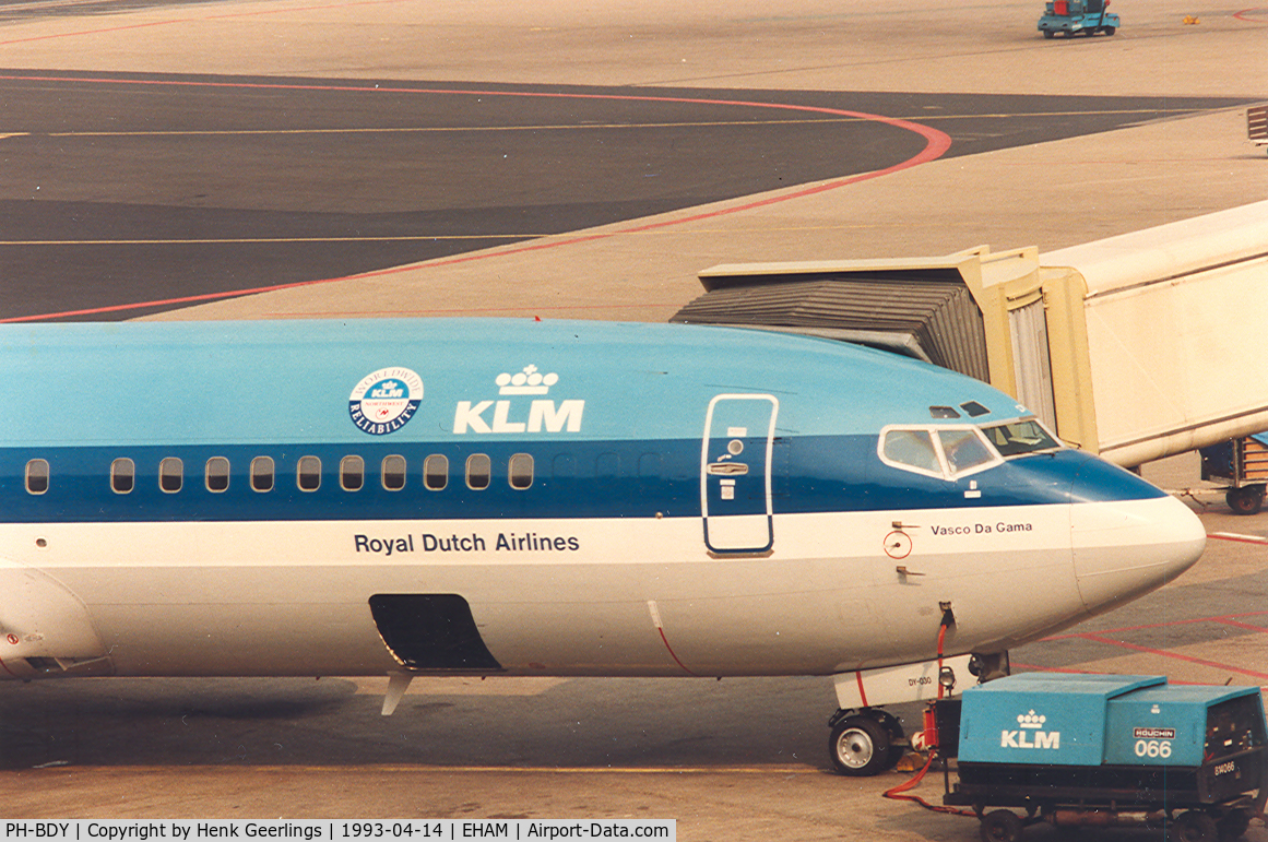 PH-BDY, 1990 Boeing 737-406 C/N 24959, KLM.
- old colour scheme

- Sticker Alliance KLM - Northwest