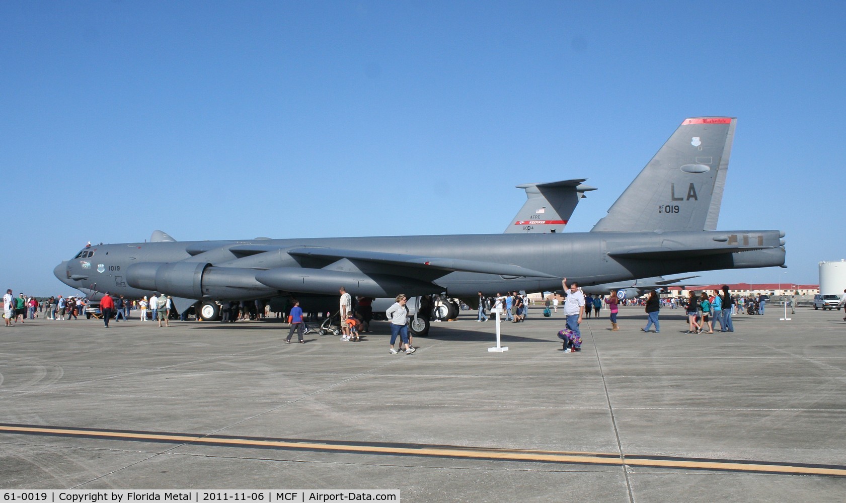 61-0019, 1961 Boeing B-52H Stratofortress C/N 464446, B-52H