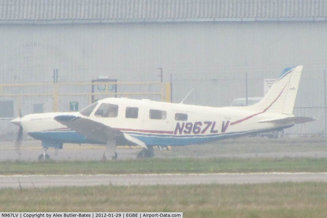 N967LV, 2007 Piper PA-32R-301T Turbo Saratoga C/N 3257481, 