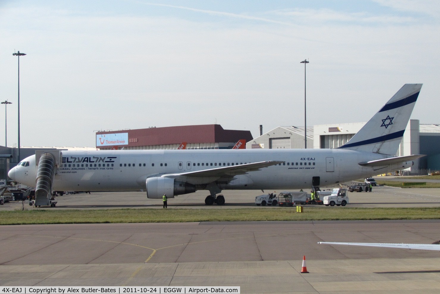 4X-EAJ, 1991 Boeing 767-330/ER C/N 25208/381, 