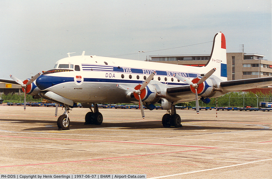 PH-DDS, 1946 Douglas DC-4-1009 Skymaster C/N 42934, DDA, ex ZS-NUR