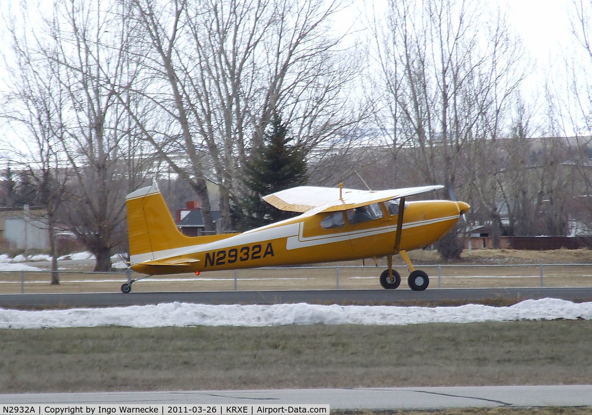 N2932A, 1953 Cessna 180 C/N 30132, Cessna 180 Skywagon at Rexburg-Madison County airport, Rexburg ID