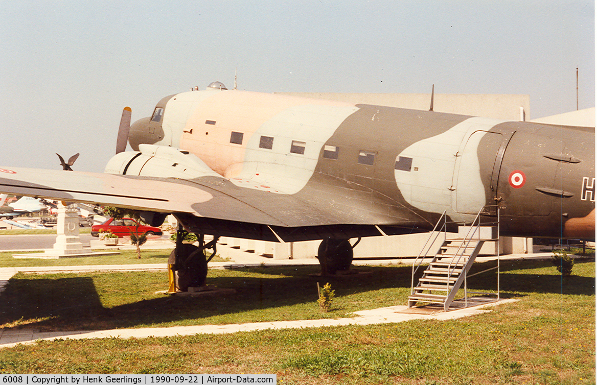 6008, 1943 Douglas C-47B-10-DK Skytrain C/N 15011/26456, Yesilkoy Air Force Museum - Istanbul 1990