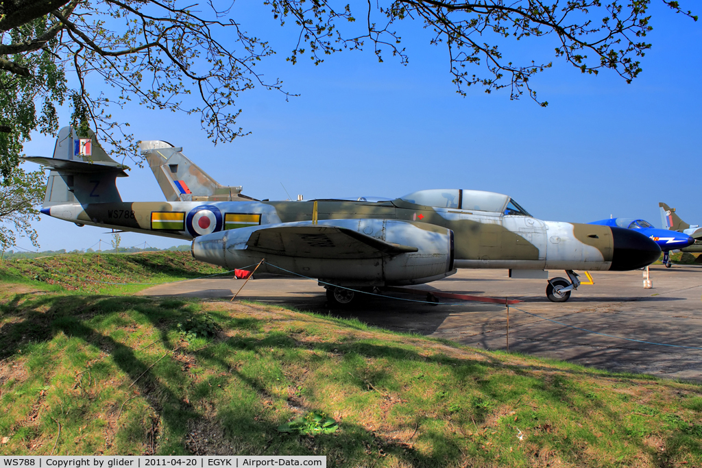 WS788, 1954 Gloster Meteor NF(T).14 C/N Not found WS788, Yorkshire Air Museum