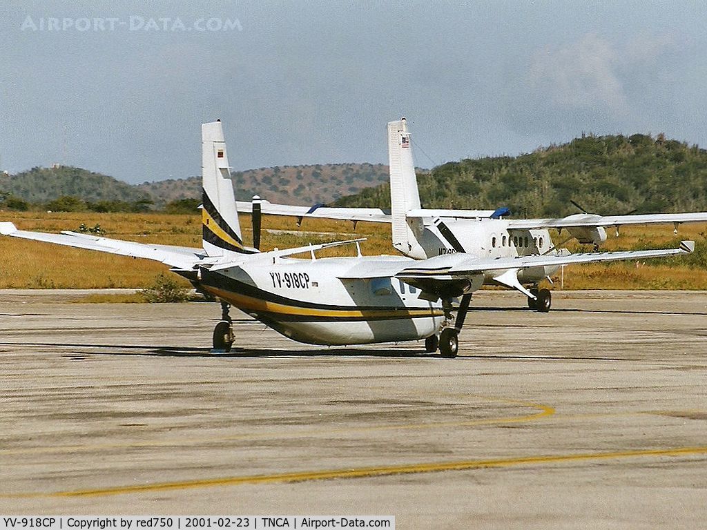 YV-918CP, Rockwell 690B Turbo Commander C/N 11490, Photograph by Edwin van Opstal with permission. Scanned from a color print.