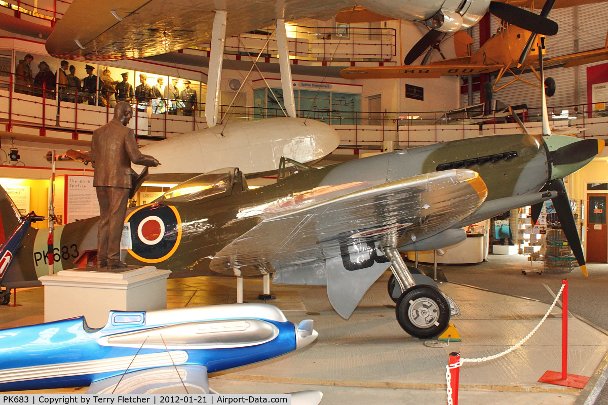PK683, Supermarine 356 Spitfire F.24 C/N CBAF.236, Supermarine Spitfire F24, c/n: CBAF/236 - on of the last Spitfires to be produced - saw service with the RAF in Malaysia and now preserved at Solent Sky Museum, Southampton